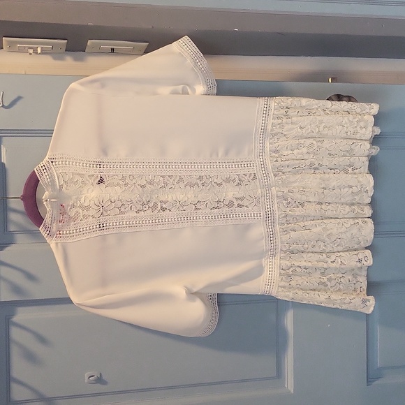 New Catherine Malandrino Lace Top - Picture 10 of 13